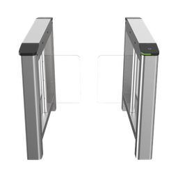 [DS-K3B220LX-LR/PG-DP90] Kit de Torniquetes Swing IZQUIERDO y DERECHO / Bidireccional / Preparación para Instalar Terminal Facial con Montaje DS-KAB6ZU1 (No incluidos) / 3,000,000 MCBF / 4 Pares de IR / Carril de 90 cms | DS-K3B220LX-LR/PG-DP90