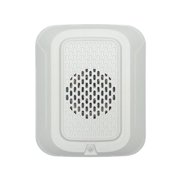 [HW-L-LF] Sirena de Baja Frecuencia / Montaje en Pared / 12 o 24 Vcd / Color Blanco | HW-L-LF