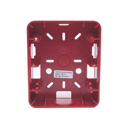 [HSB-R] Caja Trasera Resistente a la Intemperie, Roja (para usar con la serie de estrobos HE) (0500-06360) De Hochiki | HSB-R