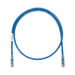 [NK6PC3BUY] Cable de Parcheo UTP Categoría 6, con Plug Modular en Cada Extremo - 1 Metro (3.28 Pies) - Azul | NK6PC3BUY