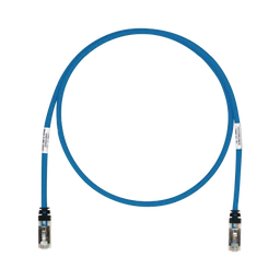 [STP6X10BU] Patch Cord Cat6A, Blindado S/FTP, CM/LS0H, 3.05 Metros (10 Pies), Color Azul | STP6X10BU