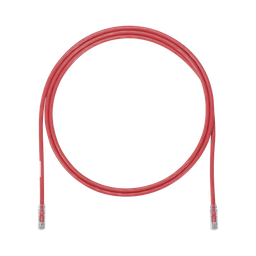 [UTP6AX3RD] Cable de Parcheo UTP, Cat6A, 24 AWG, CM, Color Rojo, 0.91 Metros (3 Pies) | UTP6AX3RD