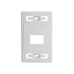 [MX-FP-S-02-02B] Placa de Pared Modular MAX, de 2 Salidas, Color Blanco, Versión Bulk (Sin Empaque Individual) | MX-FP-S-02-02B