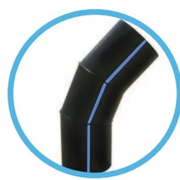 SSM ART CODO 45°X4'' PE 4710 RD-11 (1PZA)