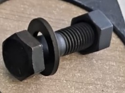 SSM ART TORNILLO HEX GR-5 DE 5/8 X 2 1/2" TUERCA ARANDELA PLANA Y  PRESIÓN