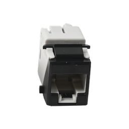 [U6A-K01NS] Jack Ultramax Cat6a, Utp, Tipo Keystone, Color Negro, Punch Down | U6A-K01NS
