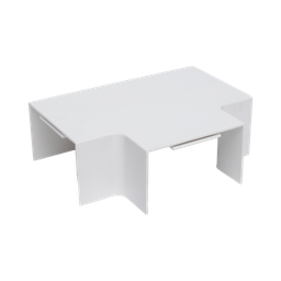 [TMK-4577-T] Sección en "T" Color Blanco de PVC Auto Extinguible, Para Canaleta TMK-4577 (5540-02001) | TMK-4577-T