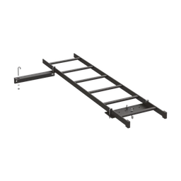 [E45RUBKIT] Kit de Conexión de Rack a Pared, Con Escalerilla de 1.3 m de Largo y 12 in de Ancho, de Acero, Color Negro | E45RUBKIT