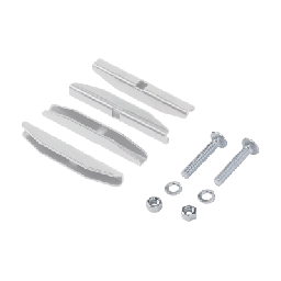 [LBSKW] Accesorio de Empalme (Unión), Para Conexión de Escalerilla Recta, Curvas Interiores y Exteriores, de Acero, Color Blanco | LBSKW