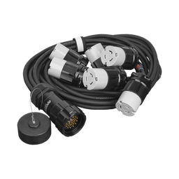 [EP-SOC-L6FO] TOMACORRIENTE TIPO SOCAPEX CON DERIVACIÓN A 6 TOMAS TIPO NEMA L6 | EP-SOC-L6FO