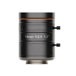 [MVL-KF1624M-25MP] Lente FA para Machine Vision / 16 mm F2.4 / 25 Megapíxeles / Círculo de Imagen 1.2" / Montura C / Distorsión 0.07% / Compatible Infrarrojo Cercano | MVL-KF1624M-25MP