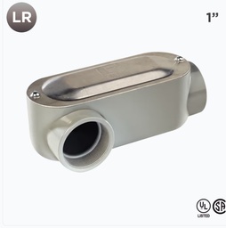 SSMELE Caja Oval Roscada tipo LR de 1" (25.4 mm) / Incluye tapa y tornillos