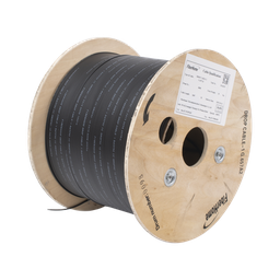[IC-DROPA2-1C] Carrete de 1 km de Fibra Óptica Drop, Interior/Exterior G.657A2 Monomodo de 1 Hilo (Unifibra), Dieléctrica, Forro Negro | IC-DROPA2-1C