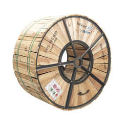 [GYFS-12C/4KM] Carrete de 4 Kilómetros (13123.36 Pies) de Fibra Óptica para Exterior G.652D, Armada, Monomodo de 12 Hilos, Loose Tube, Color Negro, para Instalación en Ducto Subterráneo o Enterrado Directo | GYFS-12C/4KM