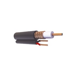 [RG-59-V-CCA/1000] Bobina de 305 Metros (1000 Pies) de Cable RG59 Siamés, Malla de Cobre y Aluminio, CCA, Hecho en México, Optimizado para HD, Para Uso en Intemperie. | RG-59-V-CCA/1000