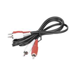 [TT2RCA1M] Cable RCA Macho a Macho de 1 Metro (3.28 Pies) de Longitud, para Aplicaciones de Audio y Video Optimizado para HD | TT2RCA1M