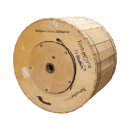 [OC-FIG8-06C/4KM] Carrete de 4 Kilómetros de Fibra Óptica Aérea Mini Figura 8, G.652D, Monomodo de 6 Hilos, Exterior, Span 80, Loose Tube | OC-FIG8-06C/4KM