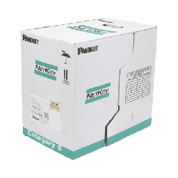 [NUC5C04BU-ME] Bobina de Cable UTP 305 Metros (1000 Pies) de Cobre, NetKey, Azul, Categoría 5e (24 AWG), PVC (CM), de 4 Pares | NUC5C04BU-ME