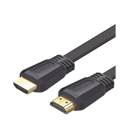[50820] Cable HDMI 2.0 Plano de 3 Metros (9.84 Pies) / 4K@60Hz / HDR / 3D / HEC (Canal Ethernet HDMI) / ARC (Canal de Retorno de Audio) / Color Profundo de 48 Bits / Audio de 32 Canales / HDCP / Audio Dolby True HD 7.1 / 18 Gbps / EstaÑado y Triple Blindaje / An | 50820