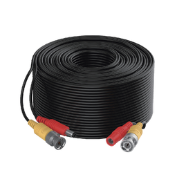 [DS-1LH1S2C-10] Cable Coaxial Siames (Mini RG59) + Alimentación / 10 Metros (32.81 Pies) de Distancia / CCA / Soporta 1080p (2 Megapixel) hasta 4K (8 Megapixel) / Uso Interior y Exterior | DS-1LH1S2C-10