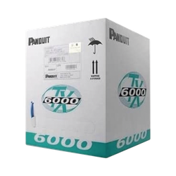 [PUR6004WH-FE] Bobina de Cable UTP 305 m. de Cobre, TX6000™ PanNet, Reelex, Blanco, Categoría 6 Mejorado (23 AWG), PVC (CMR, Riser), de 4 pares | PUR6004WH-FE