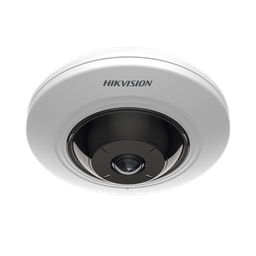 [DS-2CD3956G2-IS(U)] Mini Fisheye IP 5 Megapixel / Panorámica 180° - 360° / 8 mts IR / Interior / PoE / HEOP / ACUSENSE / Detección Facial / Microfono Integrado | DS-2CD3956G2-IS(U)