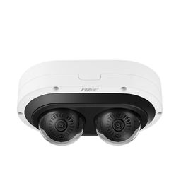[PNM-12082RVD] Camara IP Multi-sensor Multi-direccional / 2 Canales de 6MP / H.265 + WiseStream II / WDR 120dB / Exterior IP67 / IK10 / NEMA4X | PNM-12082RVD
