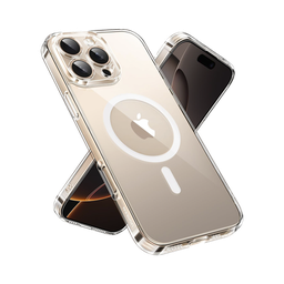 [45927] Funda protectora magnética transparente UGREEN Classy para iPhone 16 Pro (transparente) | 45927