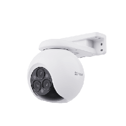 [CS-H80F] Cámara PT / Wi-Fi / Triple Lente / Panorámica 360° / Resolución 2k+ / Visión Nocturna a color  / IA Detección de Humanos y Vehiculos / Alarma con Sirena y Luz / IP67 | CS-H80F