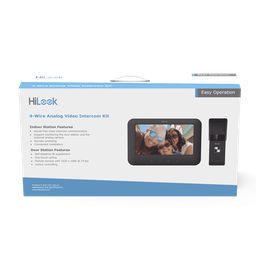 [VI-K13P] Kit de Videoportero Analógico con Pantalla LCD a Color de 7" / Frente de Calle para Exterior IP65 / Salida de Relevador | VI-K13P