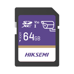 [HS-SD-P10/64G/GUARDPRO] Memoria SD Clase 10 de 64 GB / Especializada Para Videovigilancia | HS-SD-P10/64G/GUARDPRO
