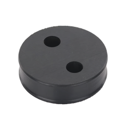 [CI212] Inserto de Caucho de 4" Con Dos Orificios para Cable de 1/2 in | CI212