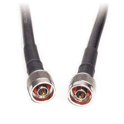 [952-302] Jumper Coaxial con Cable Wilson-400 | Conector N Macho en los Extremos | 60 Centímetros (23.62 Pulgadas) de Longitud | 952-302