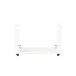 [MSFCB2] Soporte Para 2 Adaptadores de Fibra Óptica Opticom®, Para Uso con Gabinetes Multipropósito, de Instalación a Presión, Color Blanco | MSFCB2