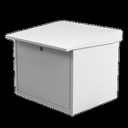 [SVR-1419-G] Gabinete para resguardo de baterías (hasta dos baterías PL110D12). Lámina Galvanizada. | SVR-1419-G