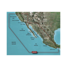 [10-C0722-20] Mapa HXUS021R California - México. | 10-C0722-20