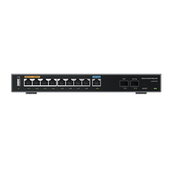 [GWN7003] Router Gigabit VPN / Balanceador de cargas / 60,000 sesiones NAT /  9 puertos 10/100/1000 Mbps + 2 puertos SFP (WAN/LAN) / 1 puerto entrada PoE(af/at) / 2 puertos salida PoE (af/at) / Compatible con GWN Cloud. | GWN7003