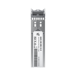 [UACC-OM-MM-1G-D-2] UFiber Módulo SFP, transceptor MiniGibic MultiModo 1.25 Gbps, distancia 550m, conectores LC, paquete de 2 piezas | UACC-OM-MM-1G-D-2