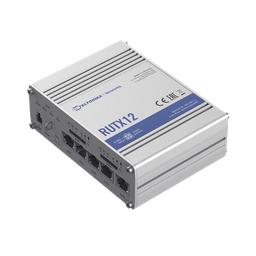 [RUTX12] Router Industrial LTE (4.5G) cat 6, Doble Modem y doble SIM, GNSS, carcasa industrial | RUTX12