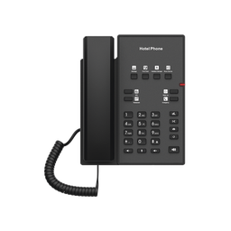 [H1] Teléfono IP para Hotelería, profesional con 8 teclas programables para servicio rápido, plantilla personalizable con PoE | H1