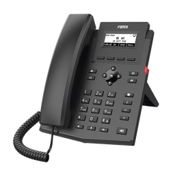 [X301W] Teléfono IP WiFi empresarial para 2 líneas SIP con pantalla LCD, Códec Opus, conferencia de 6 vías. | X301W