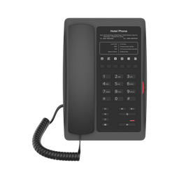 [H3WB] Teléfono IP WiFi para Hotelería, profesional con 6 teclas programables para servicio rápido (Hotline), plantilla personalizable con PoE | H3WB