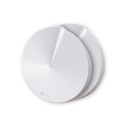 [DECOM5-2PACK] Kit 2 Routers Inalámbricos MESH Interior para Hogar / Doble Banda Wi-Fi 5 AC1300 Mbps / 2 Puerto Gigabit WAN/LAN / 4 Antenas Internas / Administración Mediante la App Deco (iOS, Android) / Protección HomeCare | DECOM5-2PACK