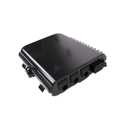 [LP-FAT08-3] Cierre de Empalme para 24 fusiones de fibra óptica, Interior/Exterior, 3 Entradas para Cable Ø 6-12mm, con 8 acopladores SC/APC y splitter 1x8 SC/APC Incluido, IP65 | LP-FAT08-3