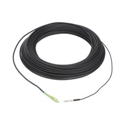 [LP-50-SCA] Rollo de Fibra Óptica Drop Redonda G657A2 Monomodo Simplex de 50 Metros (164 Pies) con Conectores SC/APC-SC/APC para Instalaciones Aéreas, Subterráneas o a la Intemperie | LP-50-SCA
